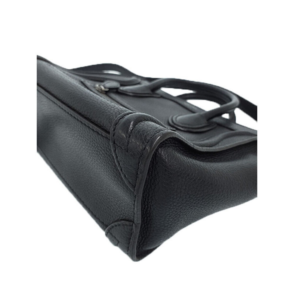 Celine Shopper Leather Shoulder Bag - Picture 9 of 9
